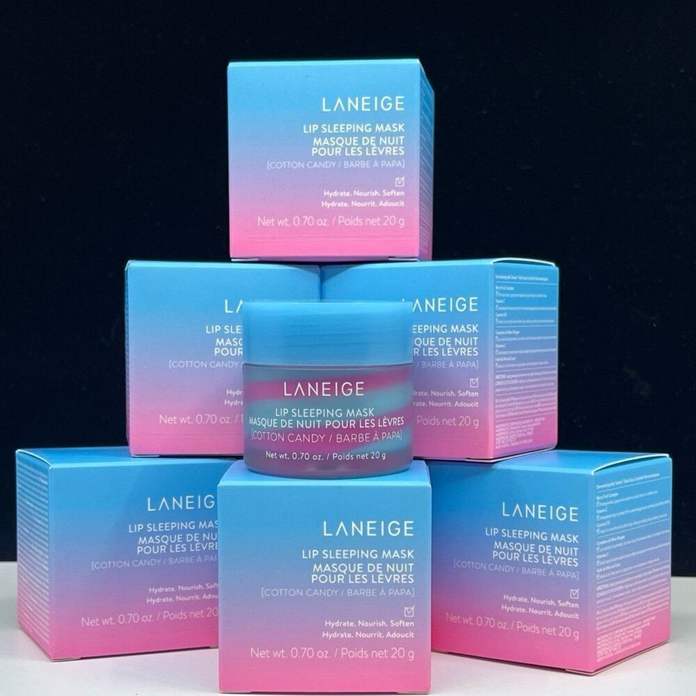Laneige cotton candy lip sleeping mask - Picture 2 of 6